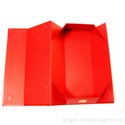 Folding gift box, customized designs, small MOQ and lower factory price